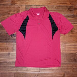 Grand Slam Golf Red and Black polo
